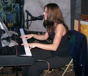 Jessica at the piano